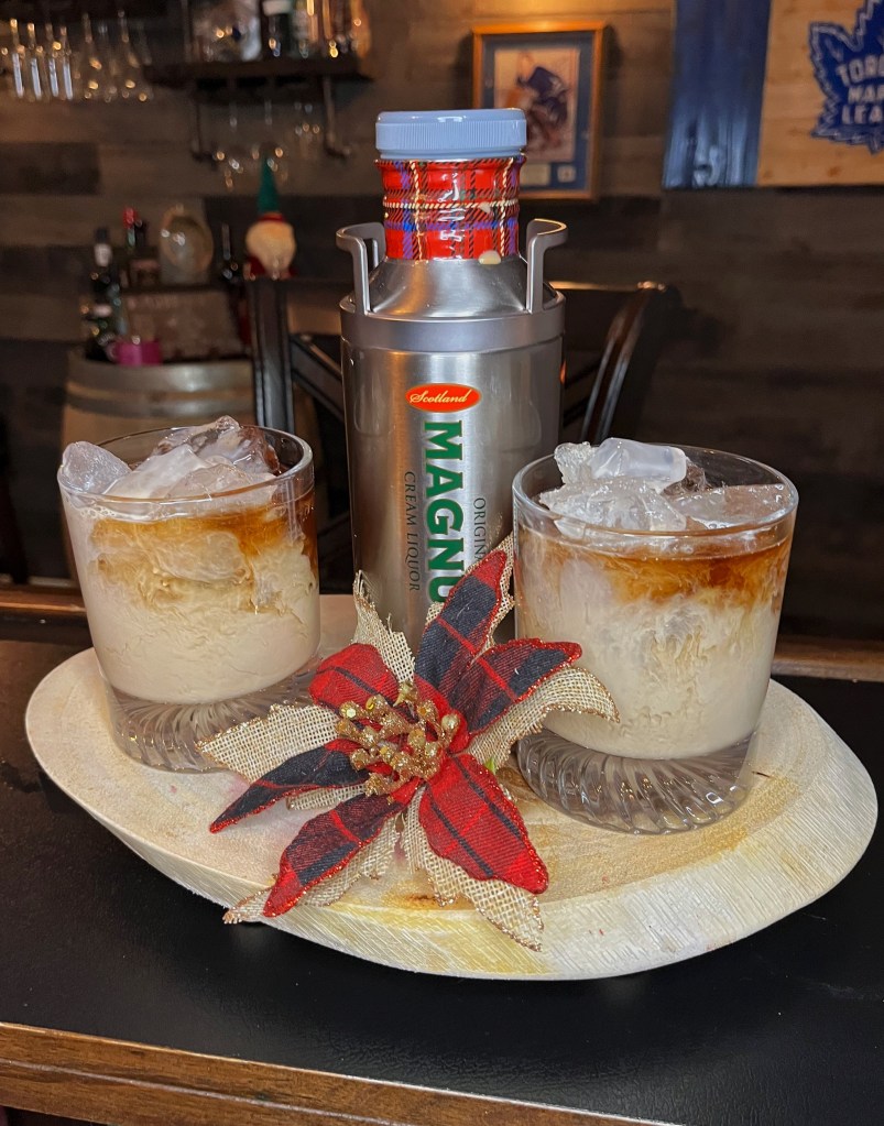 A tropical White Russian that traded Moscow for Malibu and got a PhD in late-night indulgence. Coconut rum crashes into coffee liqueur, Baileys, and cream, then gets carbonated with a bold hit of Dr Pepper. Sweet, creamy, fizzy, and just a little dangerous—like dessert that stayed up past its bedtime. One sip and you’ll swear the doctor is definitely in

